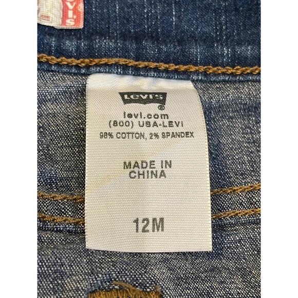 y2k grunge streetwear 00s 90s Levi’s 512 perfectly slimming bootcut jeans sz 12m - Picture 10 of 12